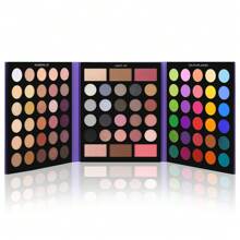 UCANBE Pretty All Set Eyeshadow Palette Pro 86 Colors Makeup Kit Matte Shimmer Eye Shadow Highlighters Contour Blush Powder All In One Makeup Pallet Holiday Christmas Valentine's Day Gift Set - Multicolor - View 1