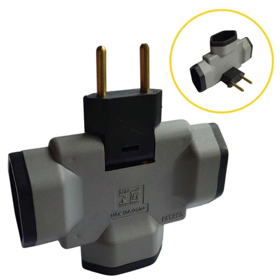 Electrical Sockets - EU C Type Plug(220-240V) - View 1