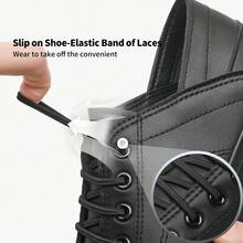 Women's Slip On Shoes PU Leather Slip On Sneakers Fashion White Tennis Shoes Low Top Black Casual Shoes Loafers Shoes - Đầy đủ màu đen - Xem 2