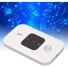 4G LTE WiFi Mobile Hotspot Router, Portable Internet Hotspot, 150Mbps High Speed SIM Card, 4G Strong Coverage SIM Card Router, 10 Users Supported For Home, Office And Travel - White - View 3