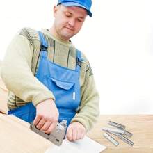 1 套重型订书钉组合套件 - 3000/2000 个订书钉，适用于订书枪，包括门钉、U 形订书钉和 T 形订书钉，适用于紧固材料、装饰、木工、家具、门窗