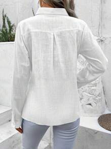Women Blouses - trắng - Xem 7