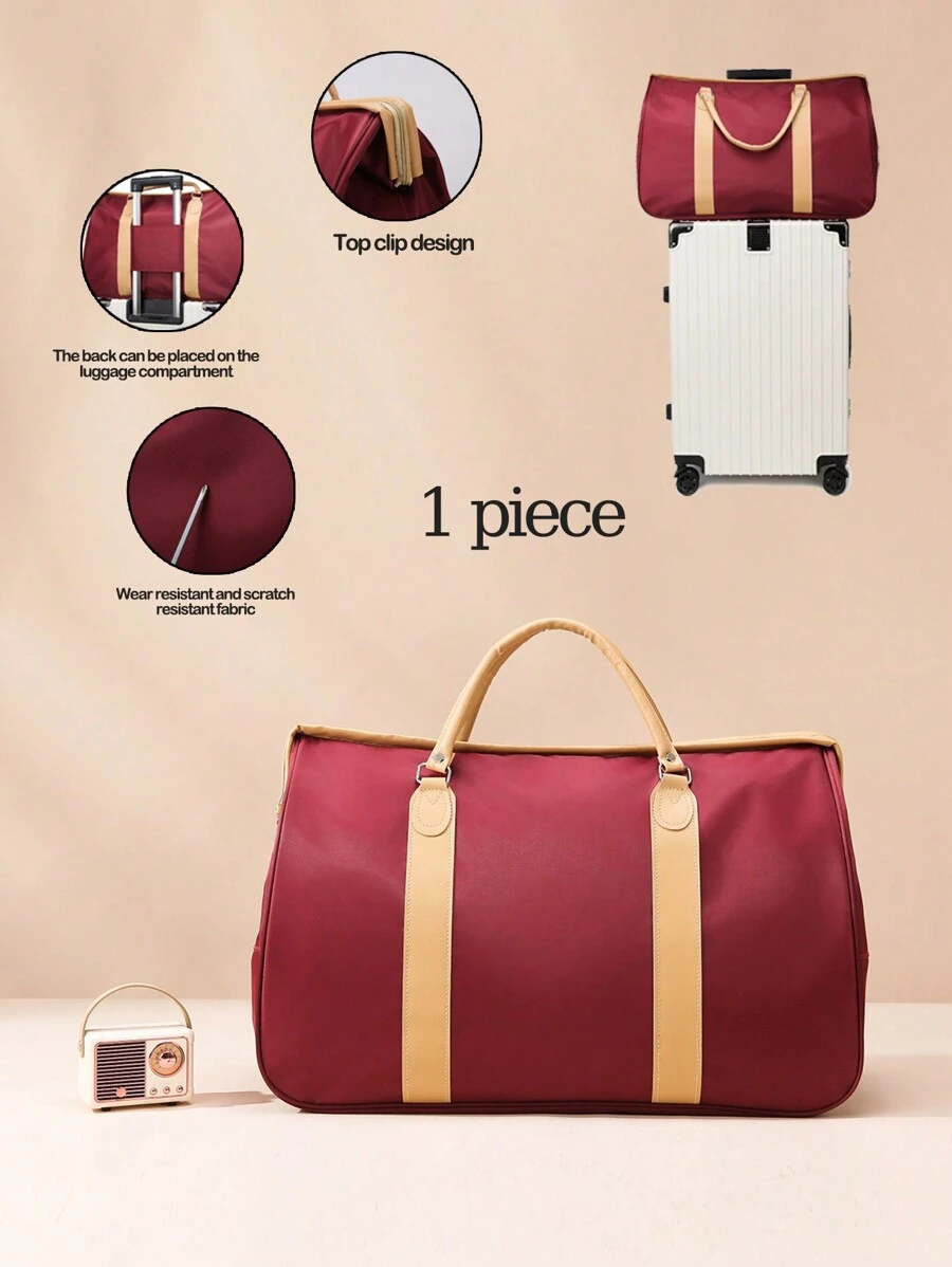 Reisetasche Mit Österreich Flagge | Große Pooltasche 45x38x17cm | Faltbare Strandtasche Mit Reißverschluss