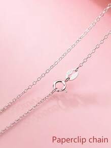 FOREVER QUEEN 925純銀頸鏈女士o形鍊盒鍊水波鍊星空鍊長款配鍊素鍊鎖骨鍊