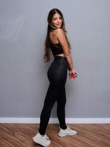 Women Leggings - màu đen - Xem 5