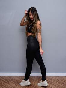 Women Leggings - màu đen - Xem 4