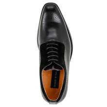 Gino Vitale Men's Lace Up Medallion Toe Dress Shoes - 紫羅蘭色 - 查看 3