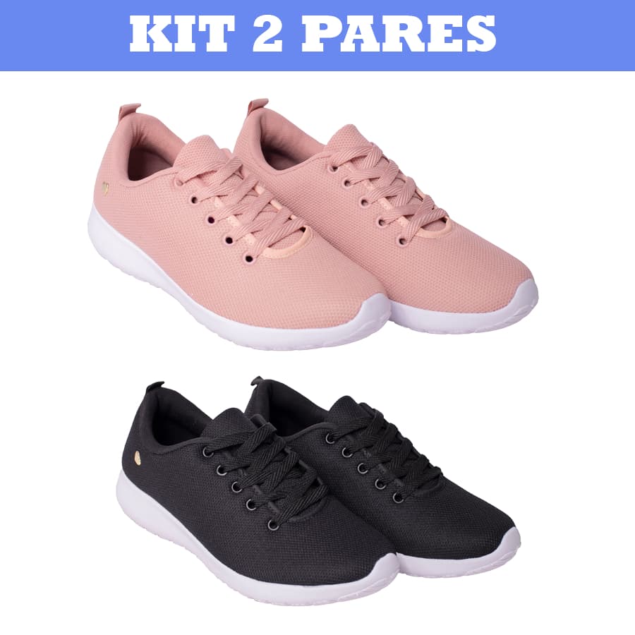 Women Wedge Sneakers - 米色 - 查看 1