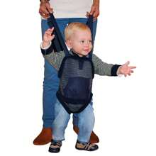 BAMI - Entrenador para Caminar - Arnés de Seguridad Ergonómico para Bebés - Azul - Ver 1