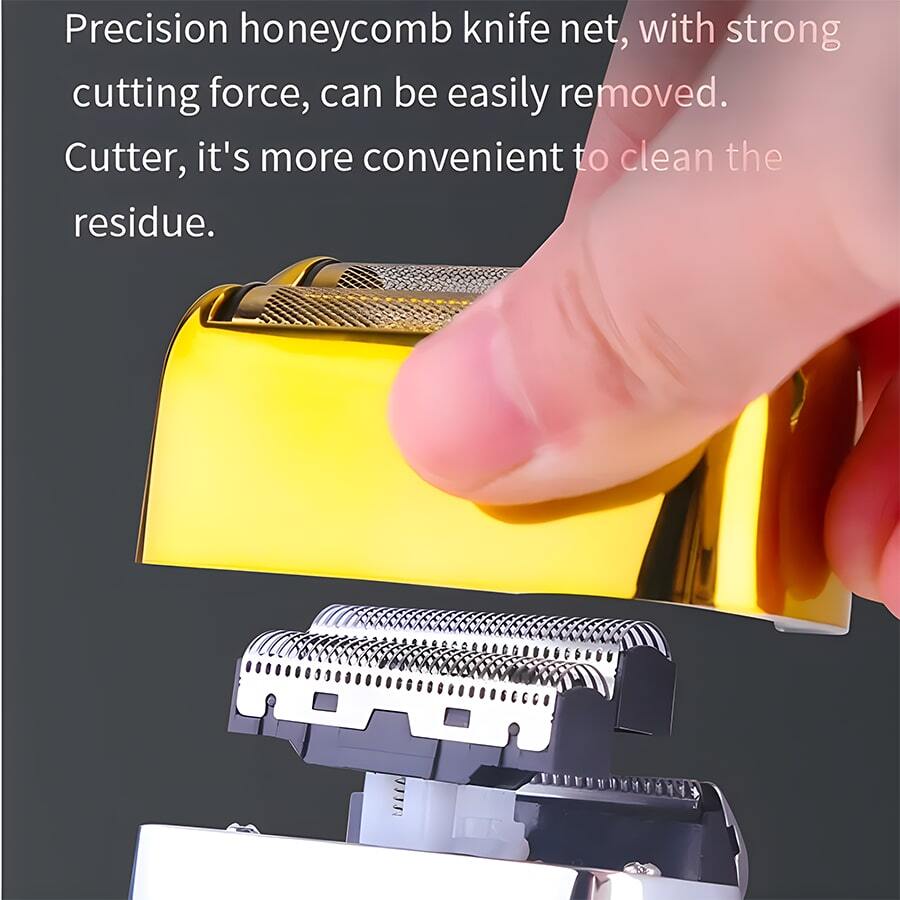 Professional Electric Foil Shaver Kemei KMTX8 Waterproof Ipx6