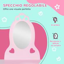 HOMCOM Vanities - Pink - View 4