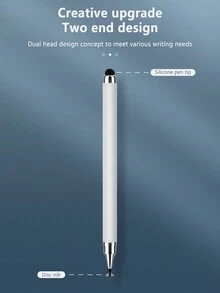 Lápiz táctil capacitivo, compatible con Apple/Huawei/Xiaomi/Tablet, para escribir a mano en teléfonos móviles y tabletas - negro - Ver 4