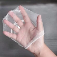 50/100/250入組廚房水槽垃圾氨氣過濾網,排水槽碗盤水槽地漏泄漏網,蔬菜洗滌盆殘渣網 - 白色 - 查看 9