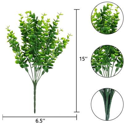 1/2/3/4/5/6/7/8/9/10pcs Artificial Flowers, Outdoor Realistic Plastic Plants, UV Resistant, Non-Fading, Decorative For Garden, Porch, Window Sill, Planter