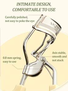 Amortals Winged Curler Eyelash Curler, Long Lasting Hold, Wide Angle, Sunflower Design, Suitable For Beginners,Makeup,Cheap,Room Decor,Vanity,Travel,Bedroom,Makeup Accessories,Eyelash Curler