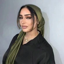 Ladies' Solid Color Satin Square Scarf, 90cm, Silk-Like Shawl, Neckerchief, Headscarf Casual Bandana Headband Fashion Hairband