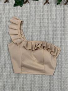 Women Tops - Màu be - Xem 1