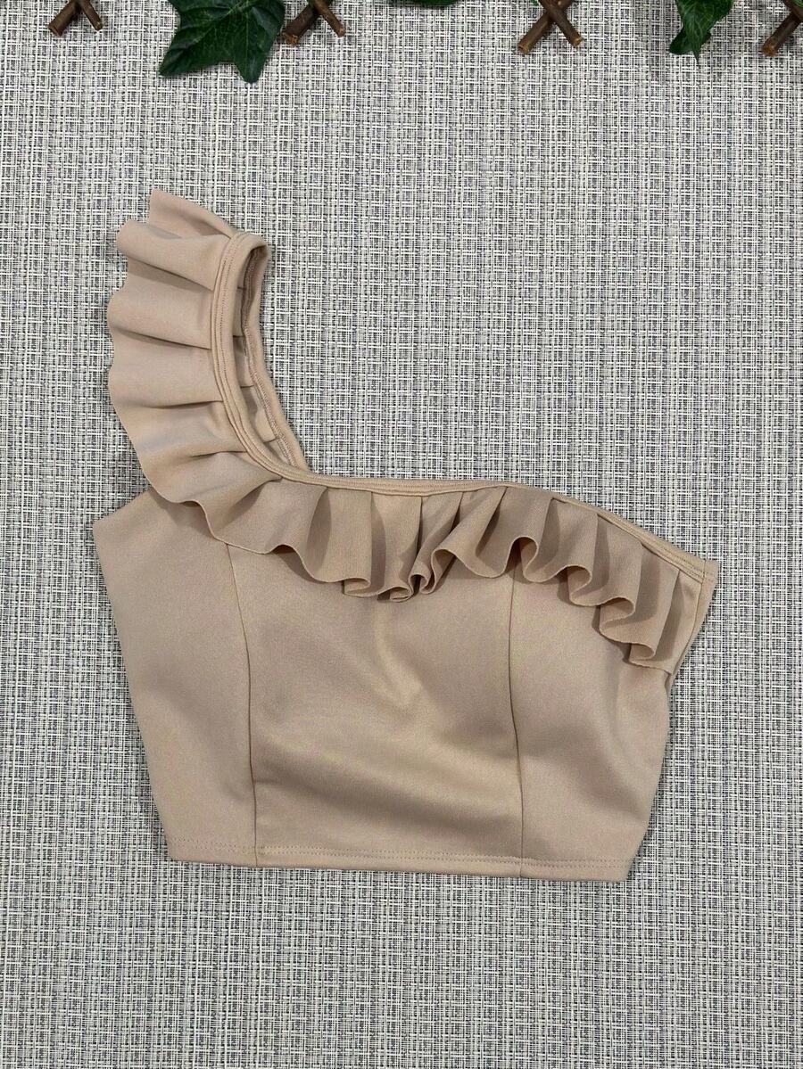 Women Tops - Màu be - Xem 1