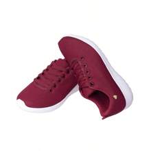 Women Wedge Sneakers - 紫紅色 - 查看 5