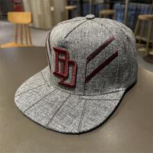1 Pieza Gorra De Béisbol Para Hombres Con Letra D Bordada Y Corona Profunda, Adecuada Para Uso Diario - Talla única (ajustable) - Ver 14