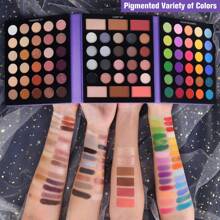 UCANBE Pretty All Set Eyeshadow Palette Pro 86 Colors Makeup Kit Matte Shimmer Eye Shadow Highlighters Contour Blush Powder All In One Makeup Pallet Holiday Christmas Valentine's Day Gift Set - Multicolor - View 2