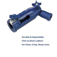 1 Pc Multi-Angle Paint Brush Extender - Paint Edger Tool For High Ceilings, Walls, Trim And Corner Painting Tool, Paint Roller Extension Pole Attachments For Cutting In Clean, Paint Pole Extension Device - Blue - View 8