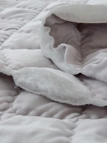 1 Miếng Nhẹ Và Ấm áp Chần Chăn Cái đó Là Thay thế Đến Xuống , Thích hợp Đối với Tất cả các mùa , Hoàn hảo Đối với Phòng ngủ , Phòng khách Và Ngoài trời - Màu Xám nhạt - Xem 6