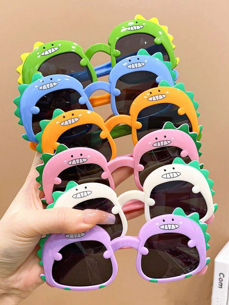 6pcs Cute Simple Stylish Dinosaur Eyeglasses For Kids. Suitable For Daily Use for Sale Australia