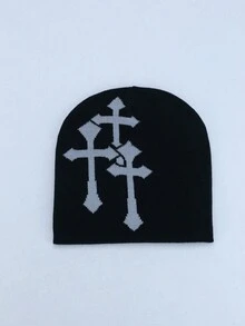 1 Miếng Không giới tính Đơn giản Dệt hoa Mũ đan , Mùa Xuân & Mùa thu Ngoài trời Chống gió Ấm áp Mũ Beanies , Phong cách đường phố , Một cỡ - Nhiều màu - Xem 5