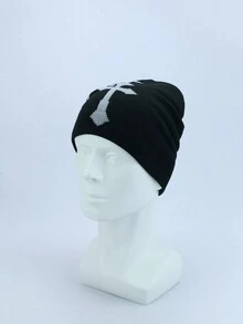 1 Miếng Không giới tính Đơn giản Dệt hoa Mũ đan , Mùa Xuân & Mùa thu Ngoài trời Chống gió Ấm áp Mũ Beanies , Phong cách đường phố , Một cỡ - Nhiều màu - Xem 2