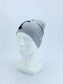 1 Miếng Không giới tính Đơn giản Dệt hoa Mũ đan , Mùa Xuân & Mùa thu Ngoài trời Chống gió Ấm áp Mũ Beanies , Phong cách đường phố , Một cỡ - Nhiều màu - Xem 4