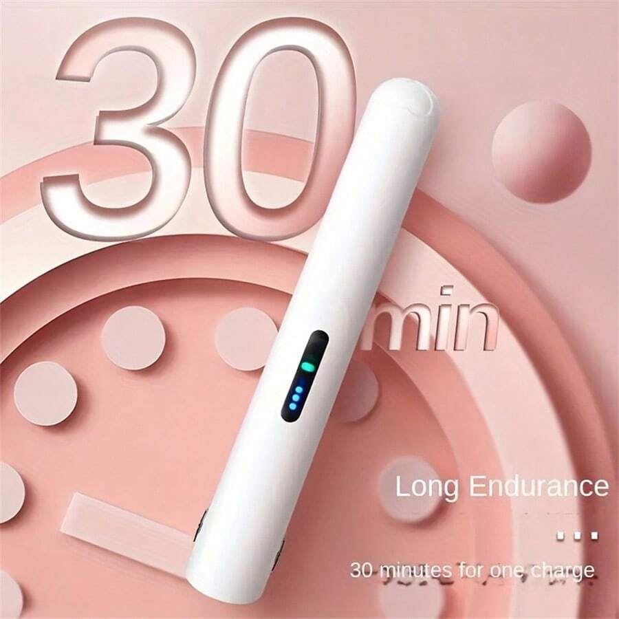 Electric Splint Small Hair Straightener Bangs Special Straightening Portable Hair Straightener Hair Styling Tool - White - View 1