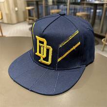 1 Pieza Gorra De Béisbol Para Hombres Con Letra D Bordada Y Corona Profunda, Adecuada Para Uso Diario - Talla única (ajustable) - Ver 12