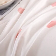 1pc Cooling Ice Silk Quilt Cover, Breathable, Soft And Comfortable