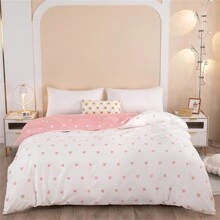 1pc Cooling Ice Silk Quilt Cover, Breathable, Soft And Comfortable