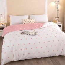 1pc Cooling Ice Silk Quilt Cover, Breathable, Soft And Comfortable