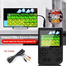 Handheld Game Console, New Version Retro Gaming Device For Kids, Compatible With TV, With Classic Russian Block Game, Portable Mini Dual Players
