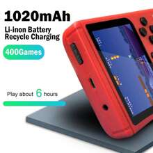 Handheld Game Console, New Version Retro Gaming Device For Kids, Compatible With TV, With Classic Russian Block Game, Portable Mini Dual Players