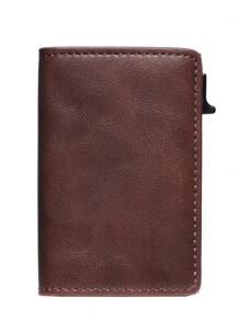 2024年新款信用卡持有人具備追蹤裝置,防rfid磁場干擾和防盜鋁製錢包,男士專用 - 彩色 - 查看 8