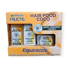 KIT shampoo acondicionar crema para reparacion de pelo - Blanco - Ver 3