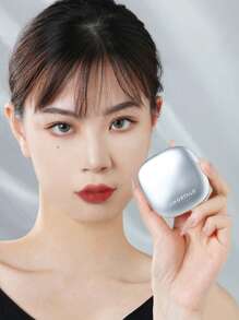 Amortals 6克哑光粉饼，隐形毛孔，持久防水防汗，适合新手、化妆师、送礼、约会、婚礼、圣诞节、冬季、万圣节、感恩节、毕业典礼、生日、节日、春秋季、Y2K、时尚女性、化妆品品牌、美容、派对、海滩、旅行、露营、校园、庆典、装饰礼品、玫瑰女孩、角色扮演、高端彩妆、氛围 - 清透白 - 查看 3