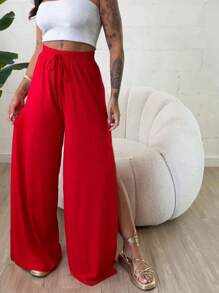 Women Pants - Đỏ - Xem 2