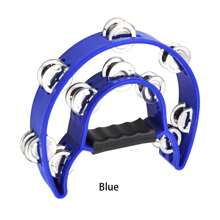 1pc Adult Plastic Percussion Rattle Drum, Double Row Handle Rattle Drum, Musical Instrument Rattle Drum, Rhythm Instrument, Handheld Percussion Drum, Party Supplies, Rattle Drum Tassel, Adult Instrument, Percussion Rattle Drum, Remo Rattle Drum, White Drum - Multicolor - View 13