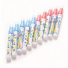 Pincel De Agua Recargable, 2 piezas, Adecuado Para Dibujar, Pintar Con Acuarelas Y Caligrafía - Multicolor - Ver 4