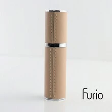 furio 奢华皮革包覆金属香水雾化器便携式迷你可填充香水瓶旅行装喷雾瓶配件 5 毫升/0.17 盎司 - 彩色 - 查看 10