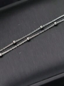 925纯银Y形项链，优雅性感，精致锁骨链，女士珠宝礼物，派对配饰