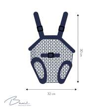 BAMI - Entrenador para Caminar - Arnés de Seguridad Ergonómico para Bebés - Azul - Ver 6