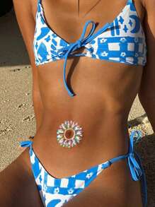 Dream&Radio 1入式波西米亞y2k風格性感水晶紋身貼紙,完美適用於音樂節、派對、酒吧、跳舞、海灘度假、泳池派對,可作為朋友的禮物 - 彩色 - 查看 2