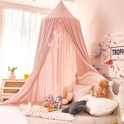 Bed Canopy For Girls ,Mosquito Net Bedding,Princess Decor Canopy For Kids Bed, Soft And Durable Bed Canopy For Girls Room Tent Canopy Dreamy Children Reading Nook Canopies For Indoor Bedroom