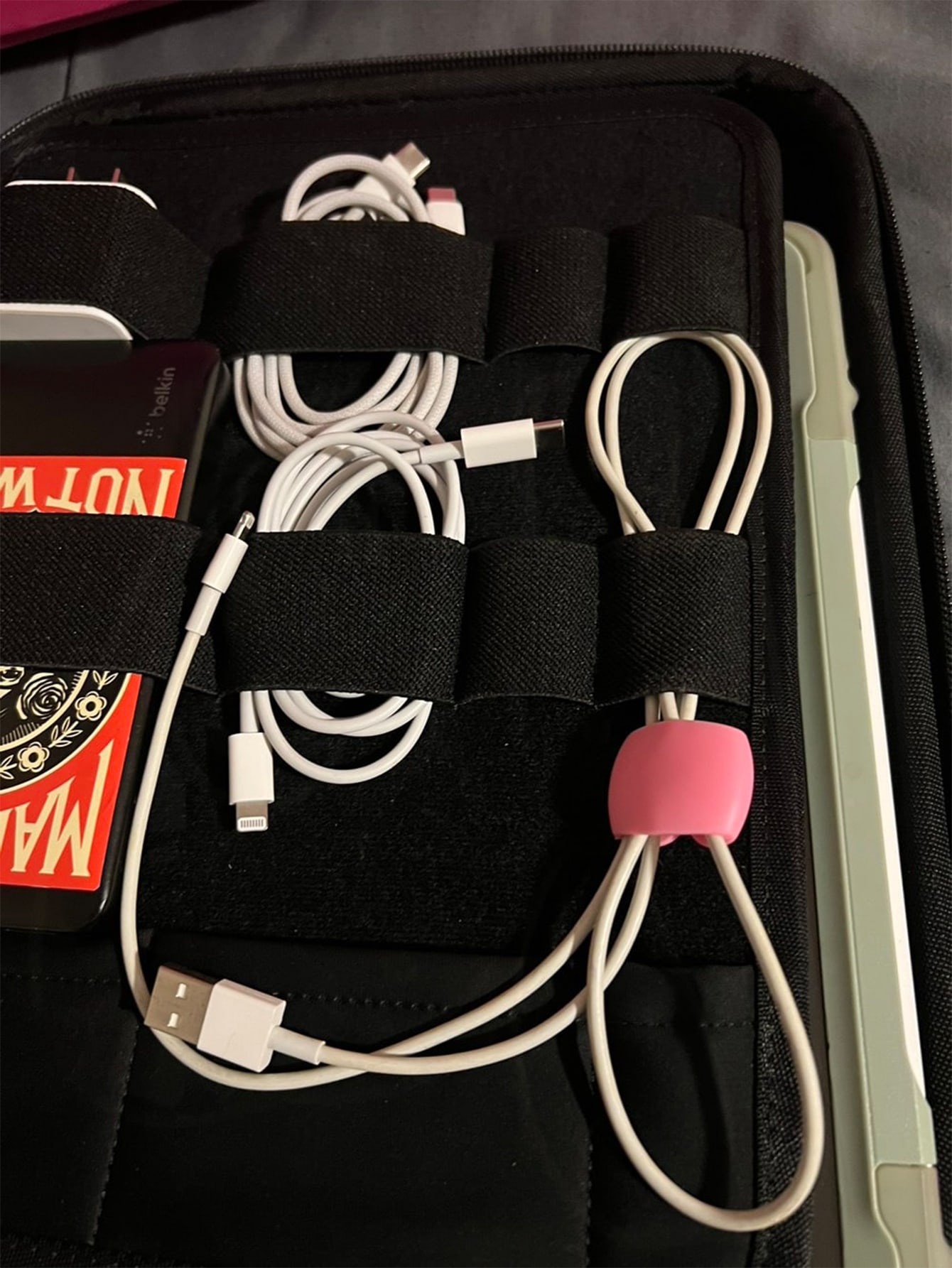 10/5pcs New Arrival Cable Organizer Kit, Includes Cable Hub, Earphone